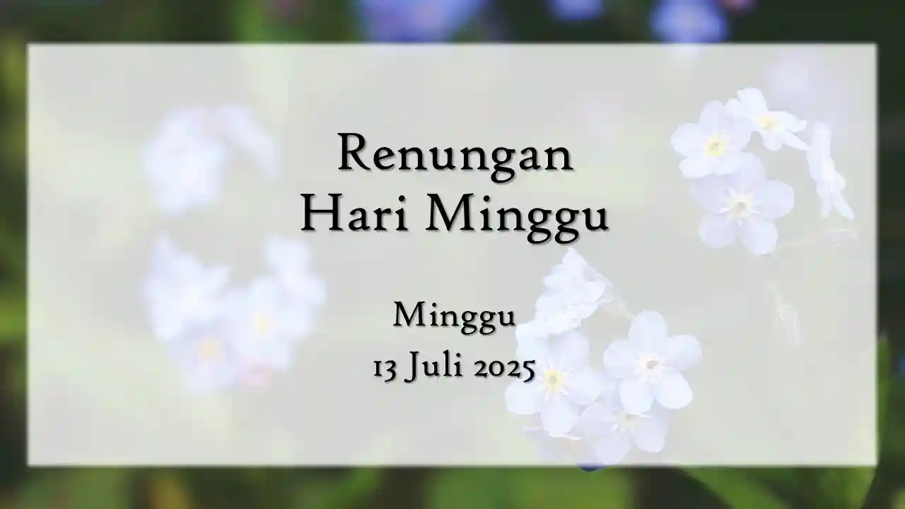 renungan harian hari ini