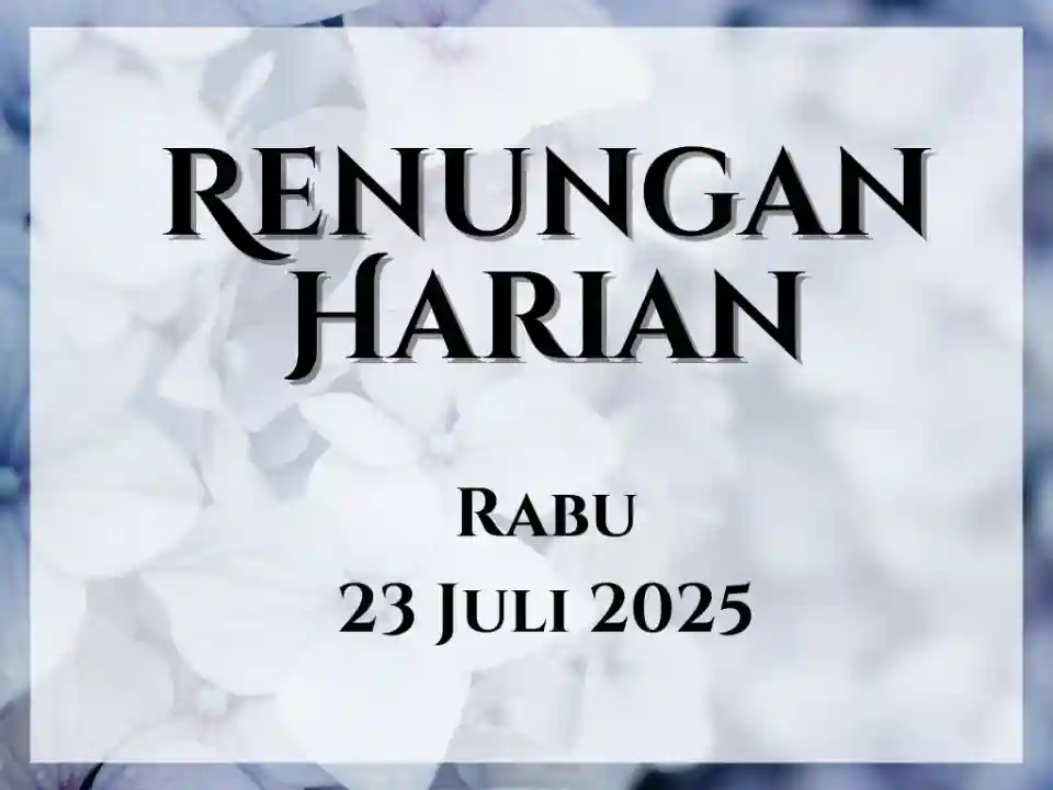 renungan harian hari ini