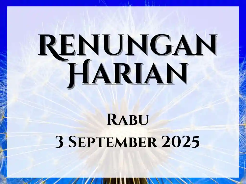 renungan harian hari ini