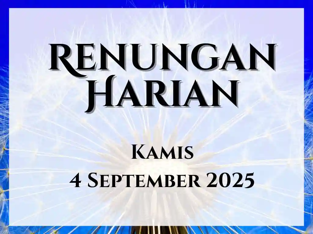 renungan harian hari ini