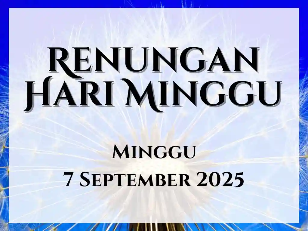 renungan harian hari ini