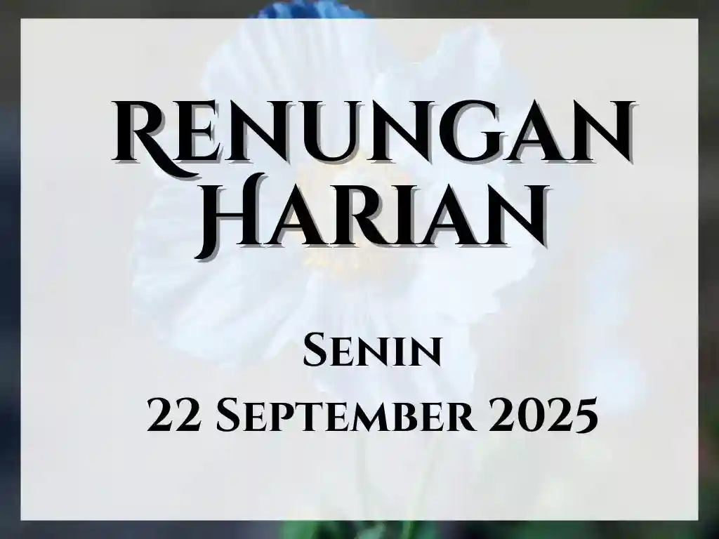 renungan harian hari ini