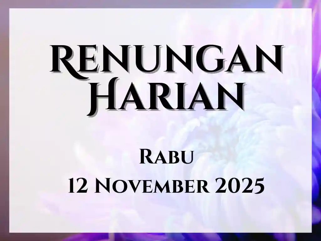 renungan harian hari ini