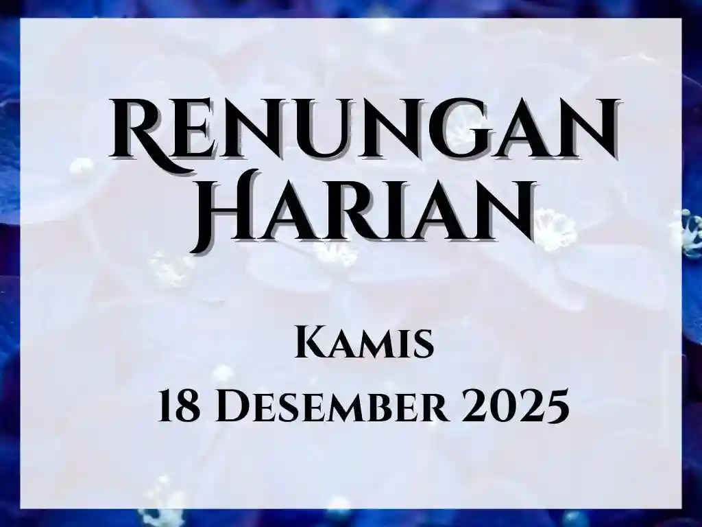 renungan harian hari ini