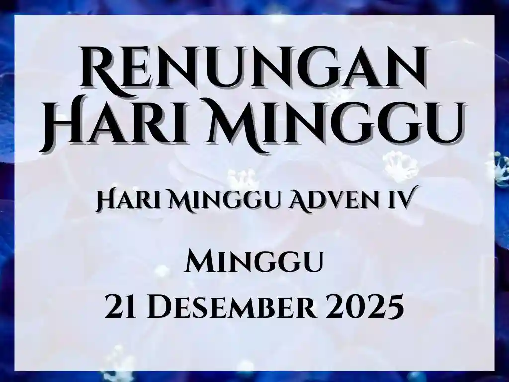 renungan harian hari ini