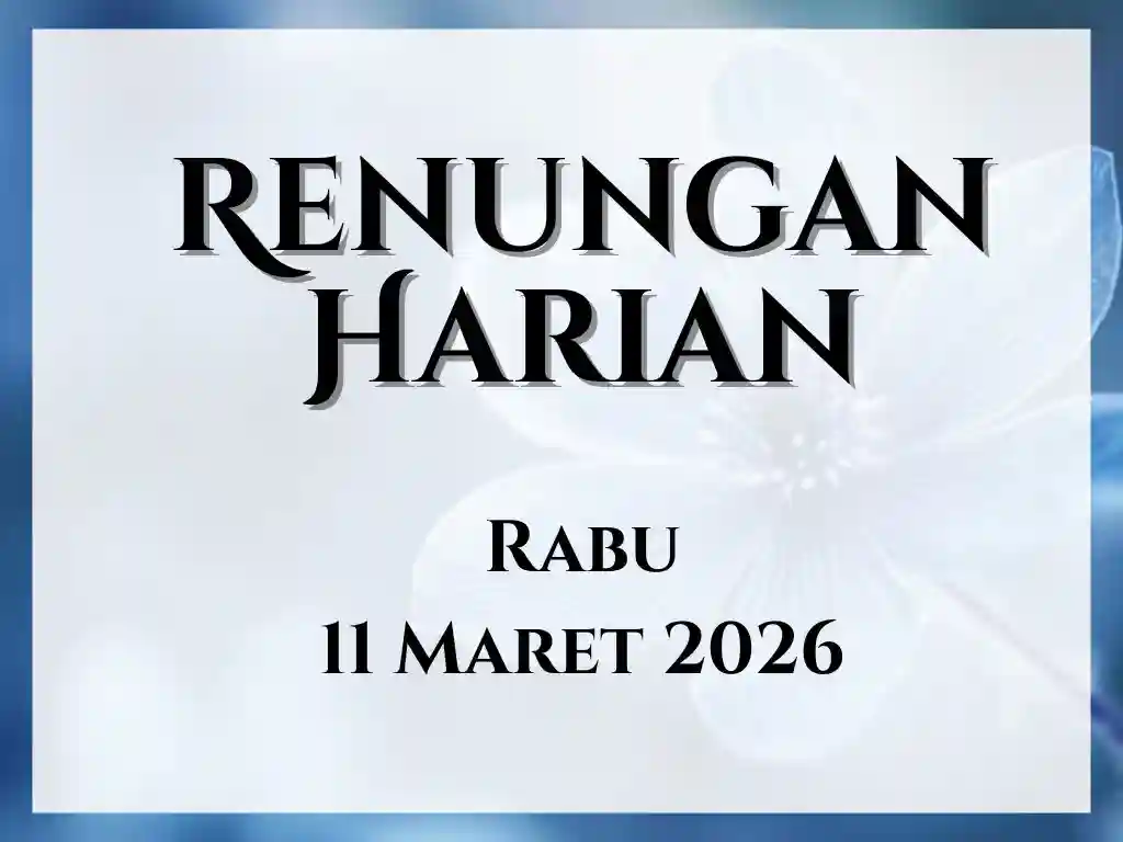 renungan harian hari ini