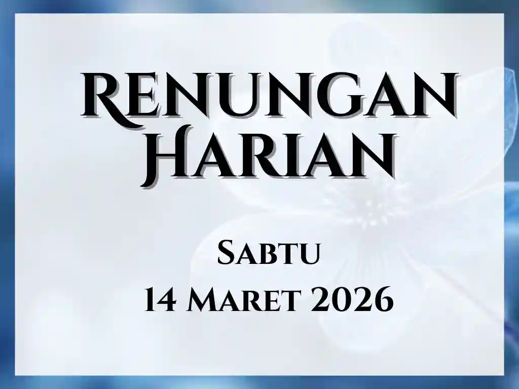 renungan harian hari ini
