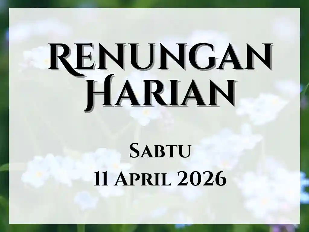 renungan harian hari ini