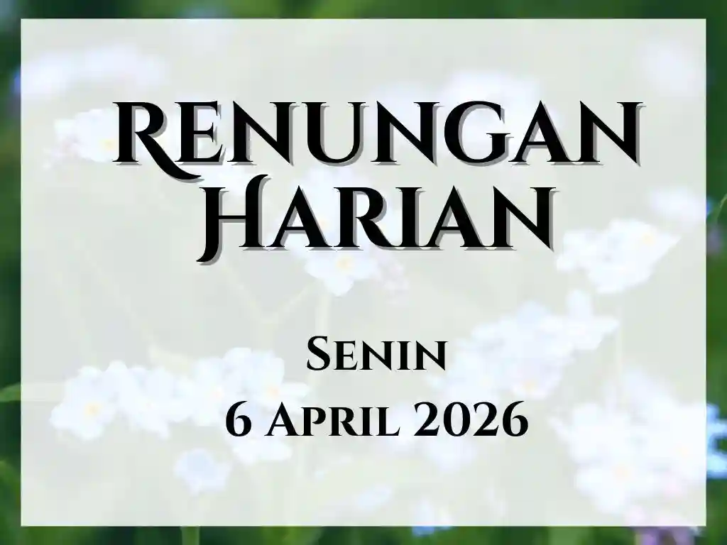 renungan harian hari ini