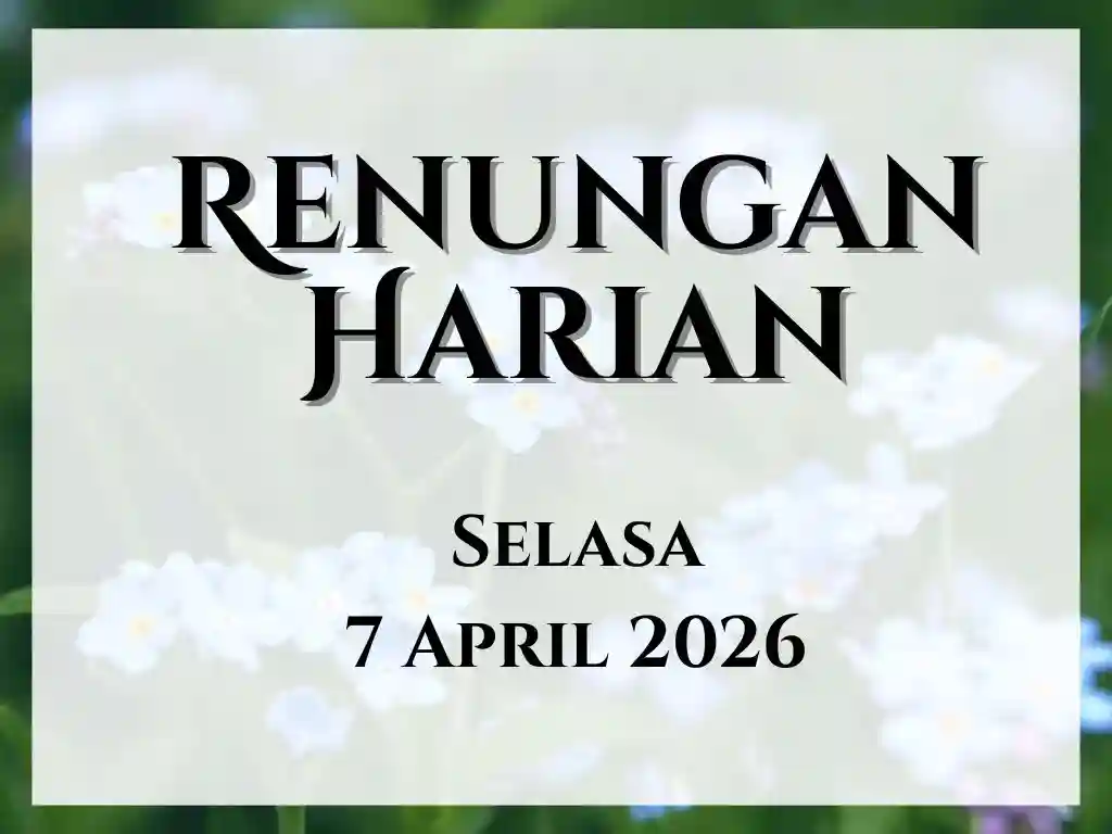 renungan harian hari ini
