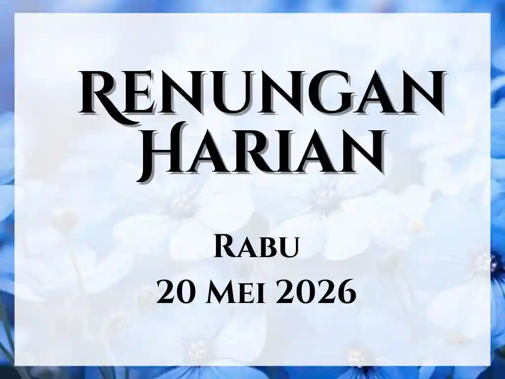 renungan harian hari ini