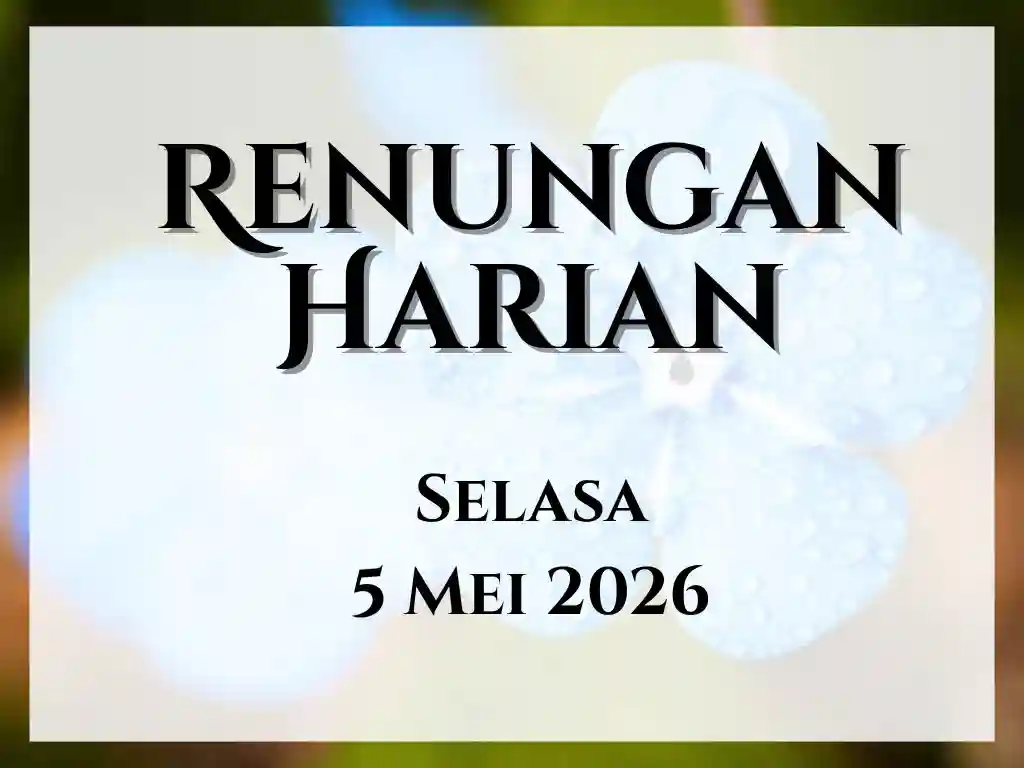 renungan harian hari ini