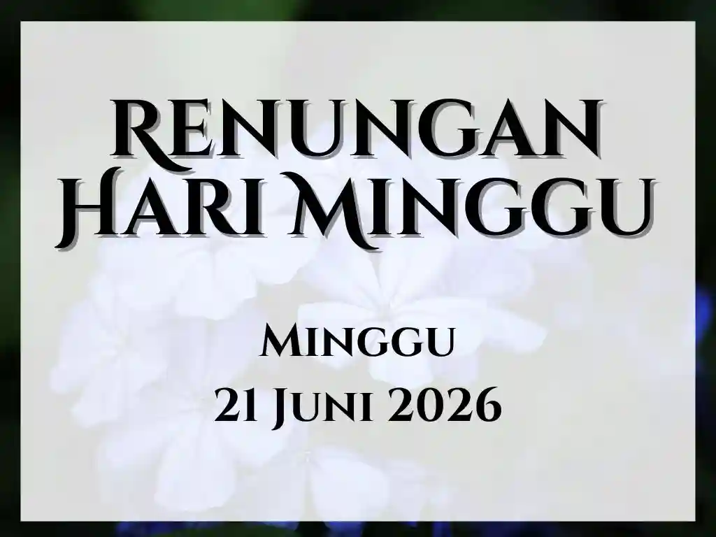 renungan harian hari ini