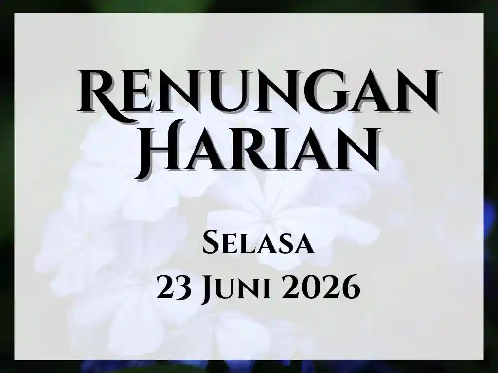 renungan harian hari ini