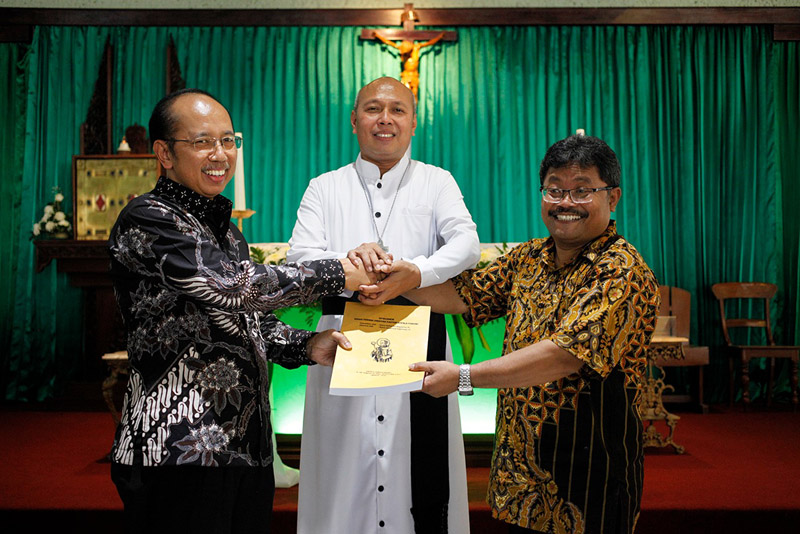 Serah Terima Jabatan Romo Paroki St. Albertus Agung Jetis