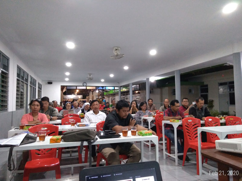 Sosialisasi Bahan APP 2020 – “Bertobat, Terlibat & Berbuah berkat”