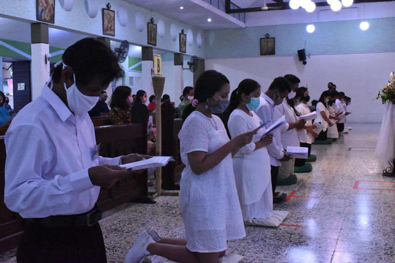 Misa New Normal Baptis Dewasa – Paroki Santo Albertus Agung Jetis