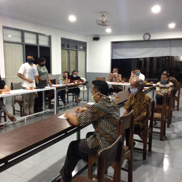 Pembentukan Satgas Penanganan Dampak Covid 19 Paroki Albertus Agung Jetis