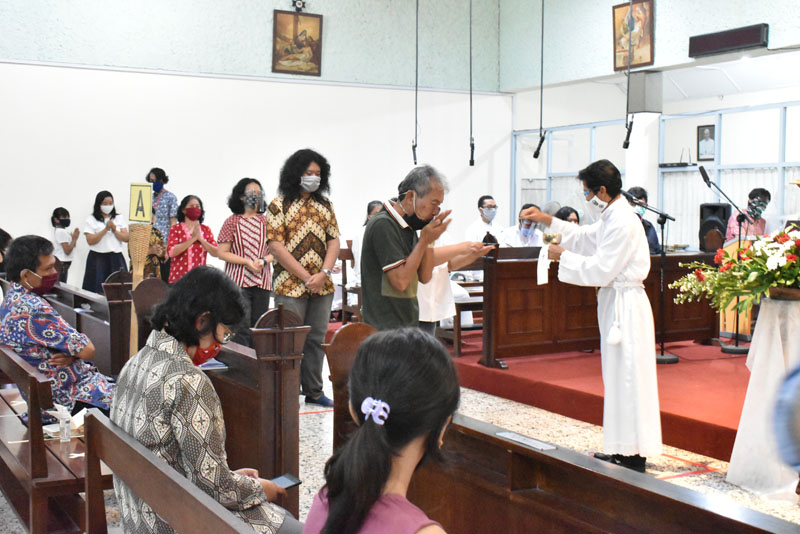 Jadwal Misa Online Hari Minggu Paskah III Tanggal 17-18 April 2021
