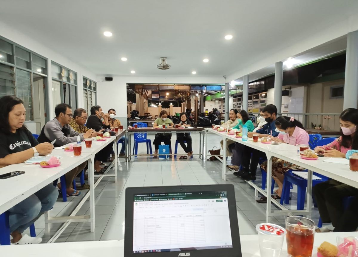 Rapat Panitia NATAL 2022: Wilayah IV Paroki Jetis – Mempersiapkan Kedatangan Sang Juru Selamat