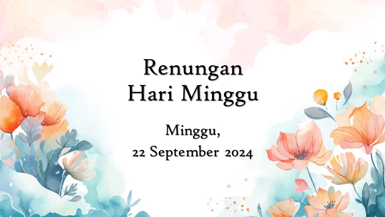 renungan harian hari ini