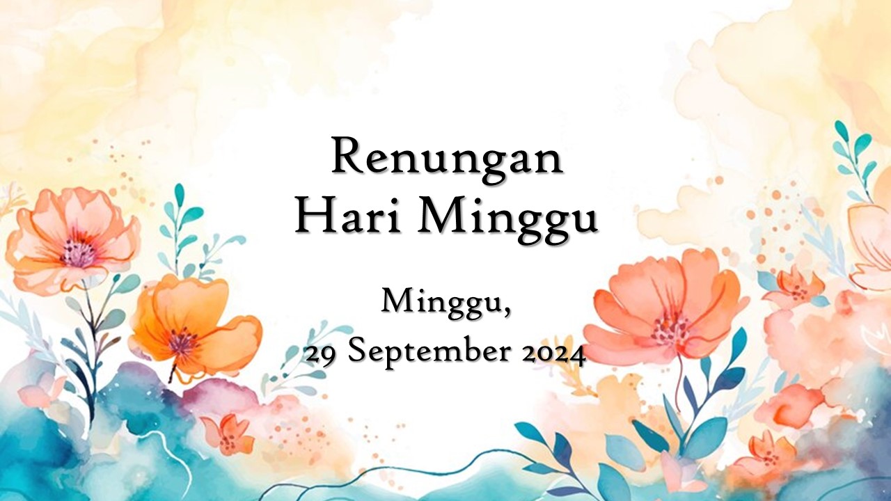 renungan harian hari ini