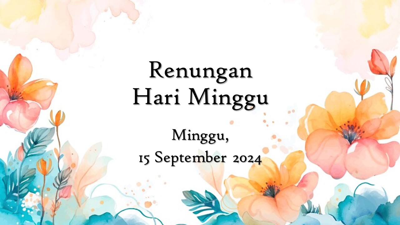 renungan harian katolik