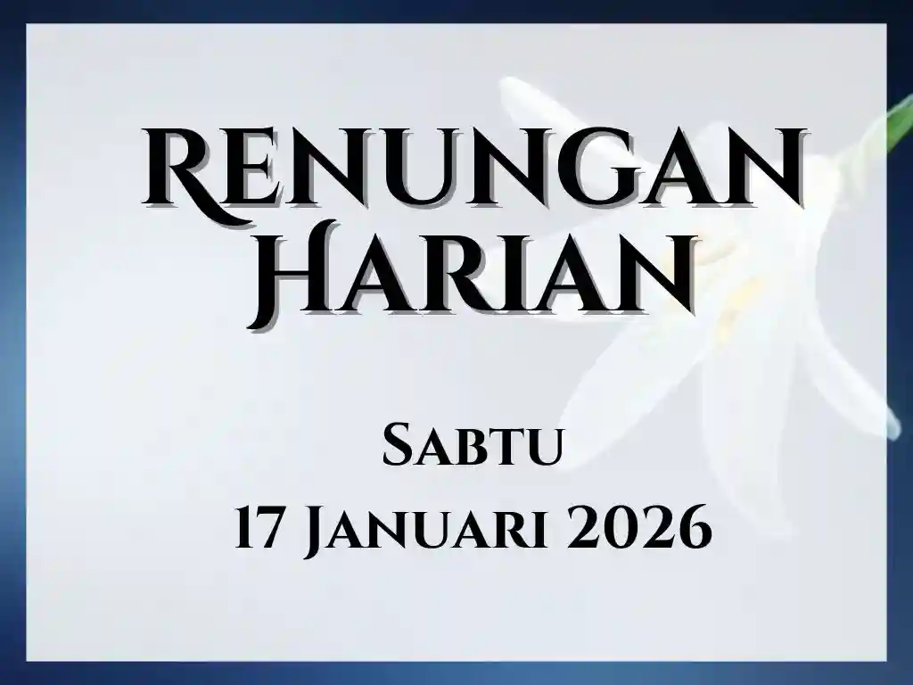 renungan harian hari ini
