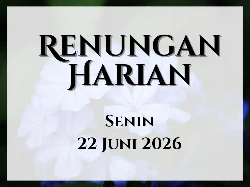 renungan harian hari ini