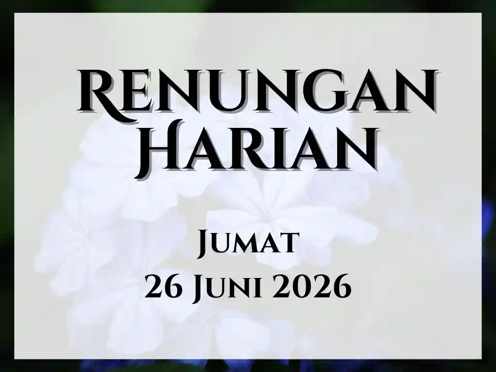 renungan harian hari ini