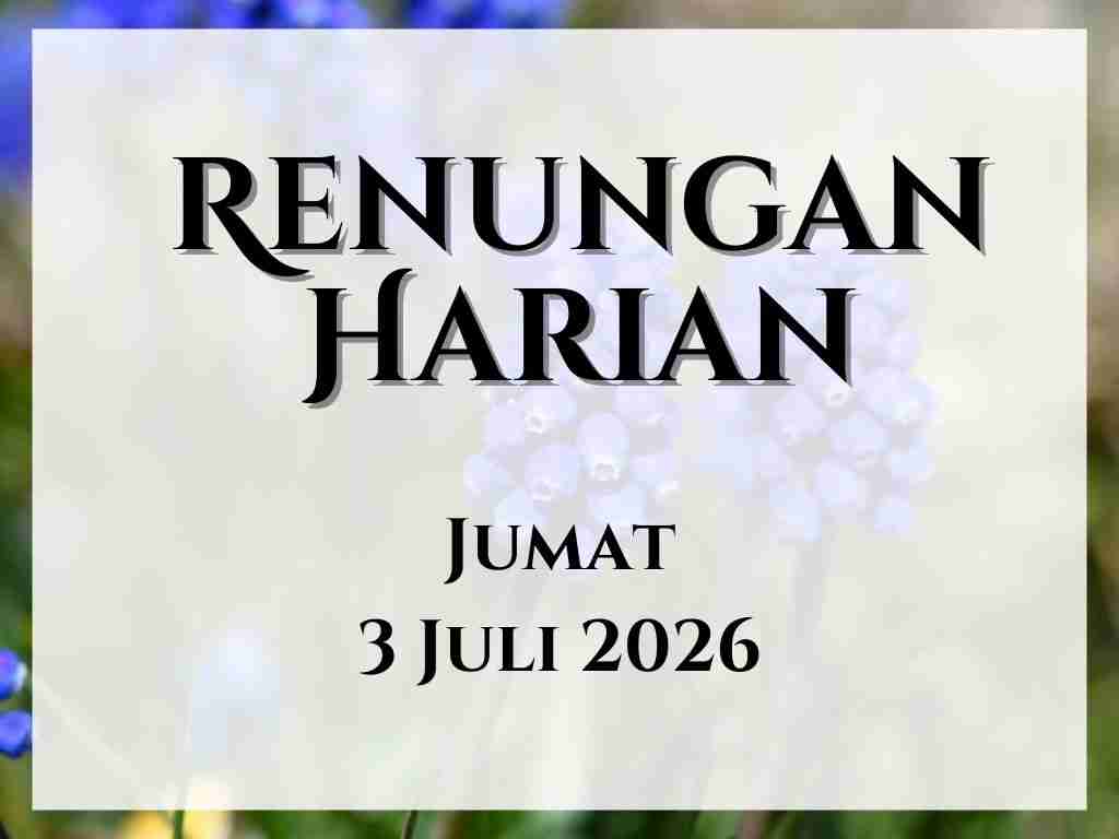 renungan harian hari ini