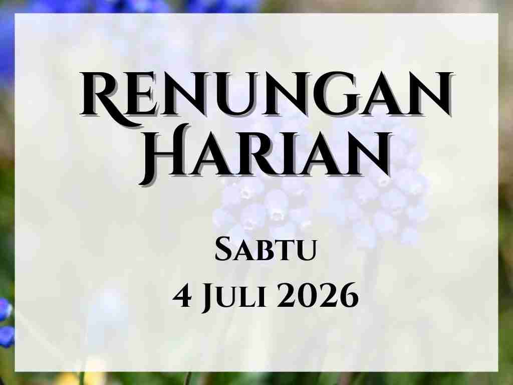 renungan harian hari ini