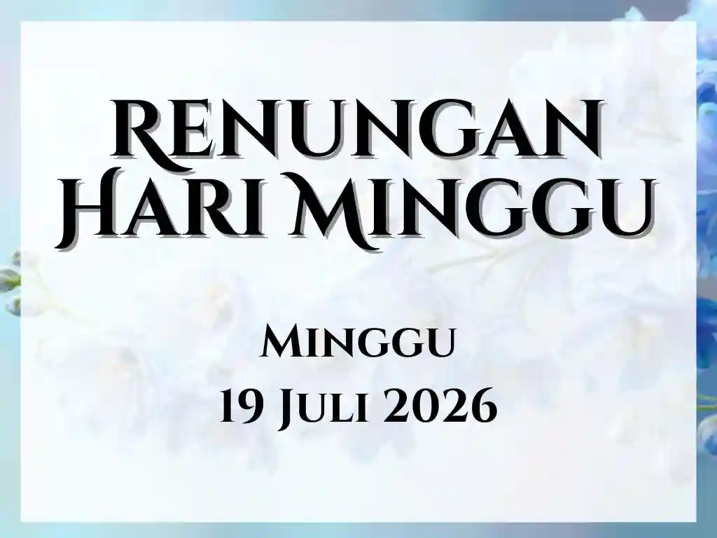 renungan harian hari ini